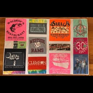 Not selling. Memory and t shirt quilts